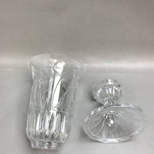 Load image into Gallery viewer, St. George Crystal 2 Piece Nativity Hurricane Lamp (11.5&quot;)
