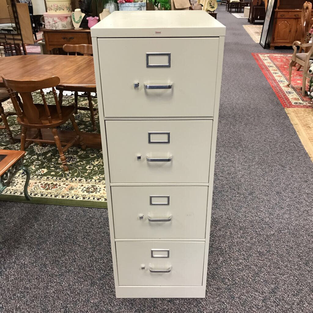 Geneva 4 Drawer File Cabinet (52x18x27)