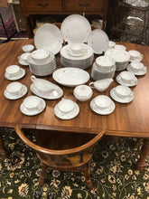 Load image into Gallery viewer, Vintage Fukagawa Arita Star Cross Platinum 64 Piece Serving Set
