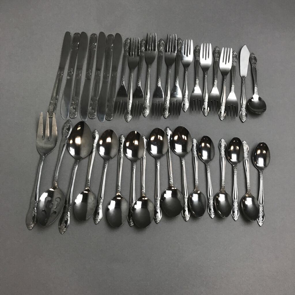 Stainless Flatware 41 Piece Set