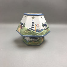 Load image into Gallery viewer, Ceramic Patriotic Candle Holder
