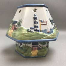 Load image into Gallery viewer, Ceramic Patriotic Candle Holder
