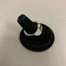 Load image into Gallery viewer, Vintage Speidel Stainless Steel CZ Resin Mod Ring sz 7
