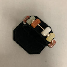 Load image into Gallery viewer, Sterling Multi-Gemstone Satellite Beaded Toggle Bracelet (8.5")
