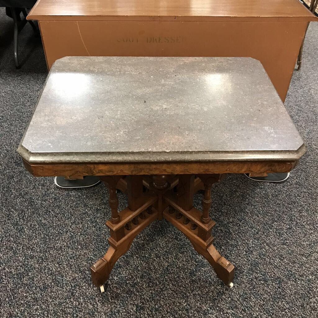 Marble Top Table (28x30x22)