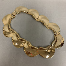 Load image into Gallery viewer, Vintage Goldtone Chunky Collar Statement Necklace (19&quot;)
