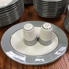 Load image into Gallery viewer, Homer Laughlin Cavalier Eggshell Rimmed 78 Piece Dish Set with Serving Pieces
