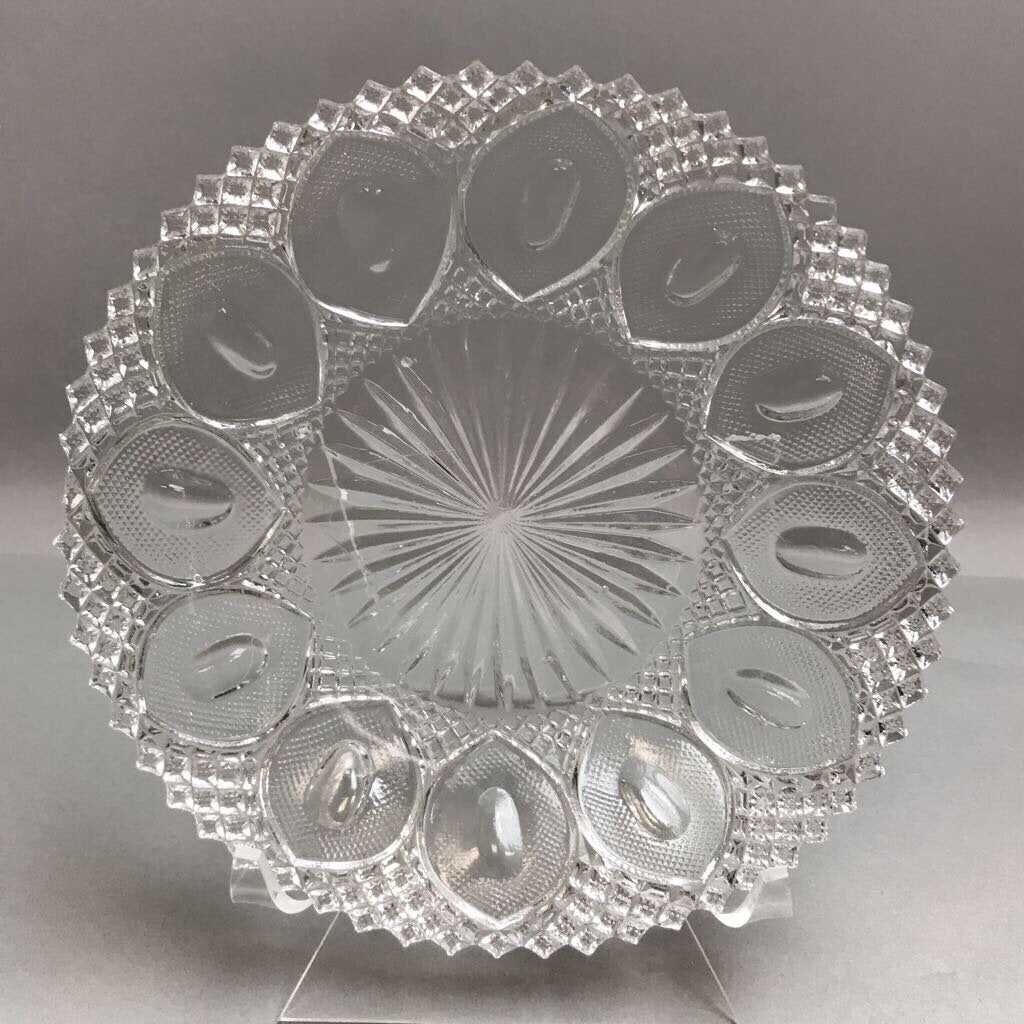 Vintage Thumb Print Plate (7