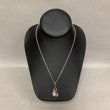 Load image into Gallery viewer, Sterling Praying Hands Pendant on 24&quot; Chain
