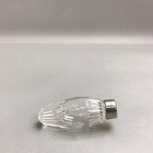 Load image into Gallery viewer, Lenox Hand Blown Lead Crystal Ornament-shaped Like Tree Light with Silver Band (3.5&quot;)

