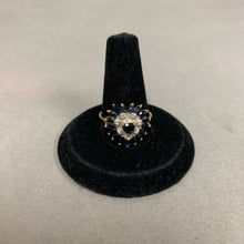 Load image into Gallery viewer, 14K Gold Spinel Diamond Ring sz 8 (3.3g)
