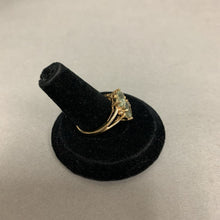 Load image into Gallery viewer, 14K Plumb Gold Adventurine Diamond Ring sz 8 (3.0g)
