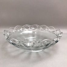Load image into Gallery viewer, Clear Glass Cut Bowl (10.5in)
