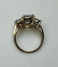 Load image into Gallery viewer, 10K Gold Mystic Topaz Ring sz 6 (4.4g)
