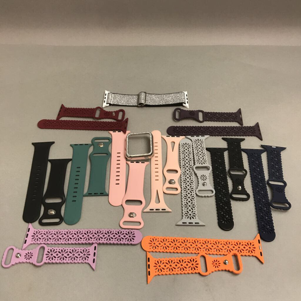 Group of 12 Apple Watch Bands 38mm-49mm