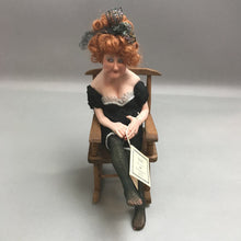 Load image into Gallery viewer, Dolls by Judith Porcelain Doll on Rocker (11&quot;)
