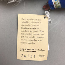 Load image into Gallery viewer, Vintage Eskimo Inuit Yupik The People Of The North Doll (8")
