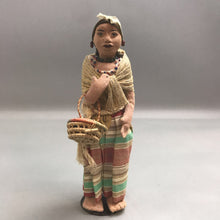 Load image into Gallery viewer, Vintage Collectible Handmade Native American Doll (12in)
