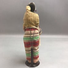 Load image into Gallery viewer, Vintage Collectible Handmade Native American Doll (12in)
