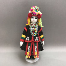 Load image into Gallery viewer, Hmong Hill (Thailand/Laos/Vietnam) Porcelain Doll (11&quot;)

