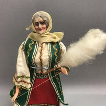 Load image into Gallery viewer, Eastern European Spindle &amp; Wool Doll (12")

