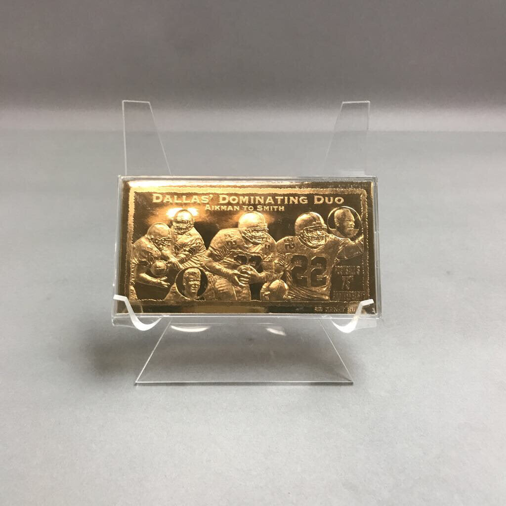 Bleachers 23 Karat Gold Dallas Dominating Duo Card