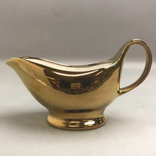 Load image into Gallery viewer, Gold Covered Gravy Boat (3x8)
