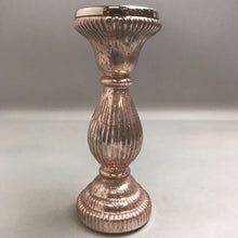 Load image into Gallery viewer, Hudson Pink Glass CAndlestick (10&quot;)
