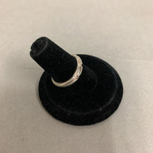 Load image into Gallery viewer, Sterling Triple Moon Stamped Band Ring Signed sz 5
