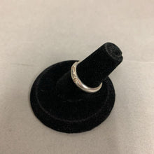 Load image into Gallery viewer, Sterling Triple Moon Stamped Band Ring Signed sz 5
