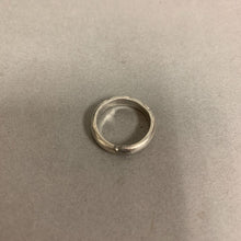 Load image into Gallery viewer, Sterling Triple Moon Stamped Band Ring Signed sz 5
