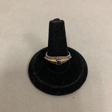 Load image into Gallery viewer, Sterling 14K Gold Accent Garnet Balinese Ring sz 8
