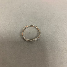 Load image into Gallery viewer, Sterling CZ Stacking Ring sz 10
