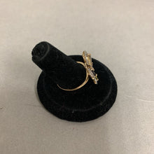 Load image into Gallery viewer, Ross Simons Sterling Gold Plated Multi-Gem Butterfly Ring sz 8
