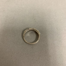 Load image into Gallery viewer, Sterling CZ Ring As-Is sz 8
