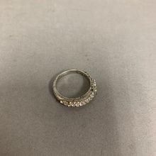 Load image into Gallery viewer, Sterling CZ Ring As-Is sz 8
