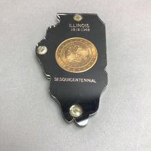 Load image into Gallery viewer, 1818-1968 Sesquicentennial Bronze Coin Medal in Illinois Case (4x3)
