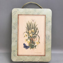 Load image into Gallery viewer, Floral Wood Wall Plaque (16x12)(As Is)
