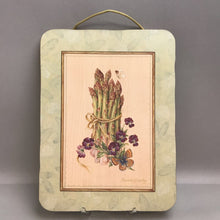 Load image into Gallery viewer, Asparagus Wall Plaque (16x12)(As Is)
