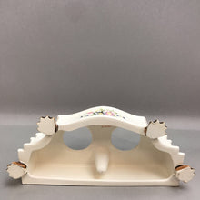 Load image into Gallery viewer, Sadek Japan Andrea Ceramic Inkwell Flowers Floral Pen Holder (2x10x5)
