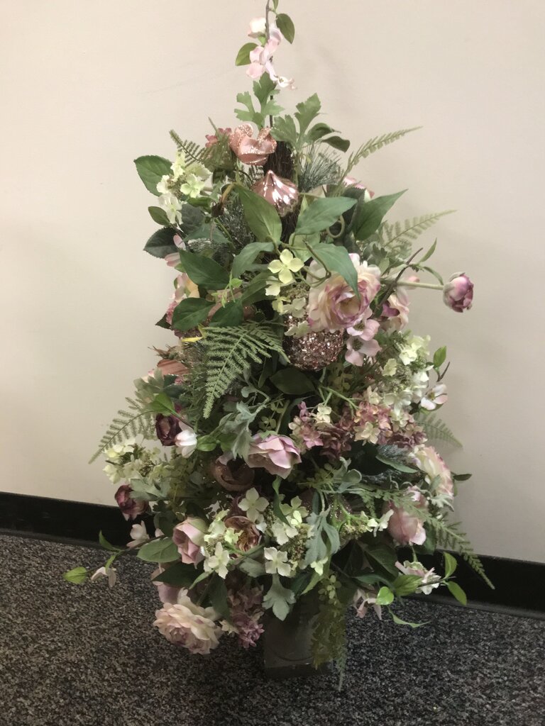 Artificial Rose Tree (33in)