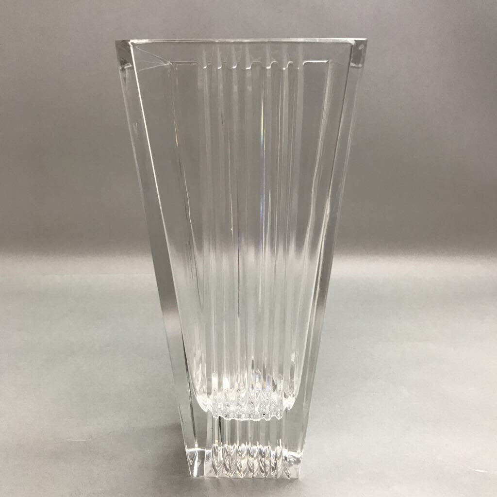 Tiffany and Co. Glass Vase (11in)