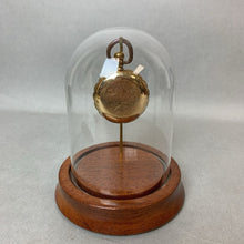 Load image into Gallery viewer, Antique Waltham Charles S Hart Gold Filled Floral Face 18s Hunter Case Pocket Watch w/ Display Case (Running)
