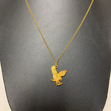 Load image into Gallery viewer, 10K Gold 1" Eagle Pendant on 18" 12K Gold Filled Chain (2.4g)
