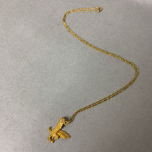 Load image into Gallery viewer, 10K Gold 1" Eagle Pendant on 18" 12K Gold Filled Chain (2.4g)
