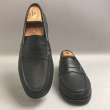 Load image into Gallery viewer, Brooks Brothers Slip-On Penny Black Loafers Made In USA Size 11
