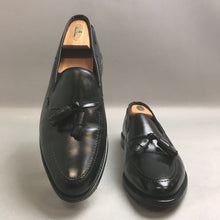 Load image into Gallery viewer, Allen Edmonds Mens Black Grayson Tassel Loafer Slip On Shoes (11)
