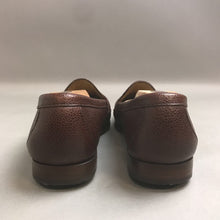 Load image into Gallery viewer, Cole Haan Men&#39;s Brown Bison Pebbled Leather Dress Shoe Tassel Loafers (11)
