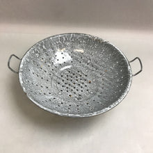Load image into Gallery viewer, Vintage Grey Metal Strainer
