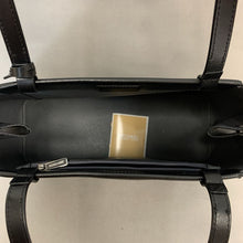 Load image into Gallery viewer, Michael Kors Meredith Black Saffiano Leather Tote Purse w/ Magnetic Closure (10x16x5&quot;)
